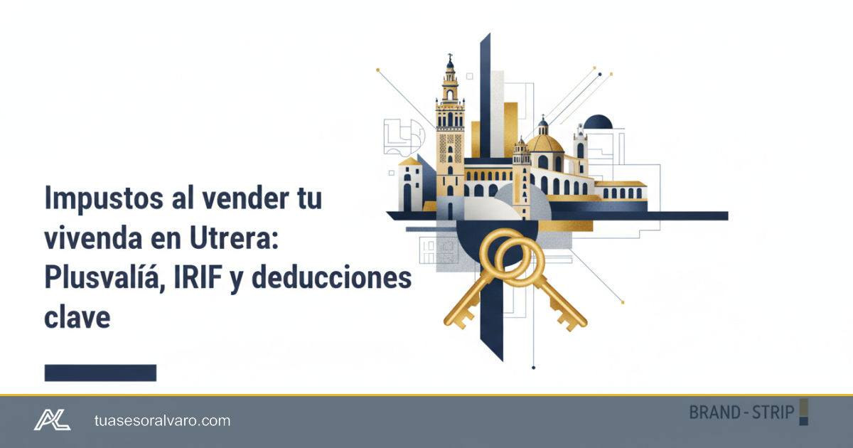 Impuestos al vender tu vivienda en Utrera: Plusvalía, IRPF y deducciones clave